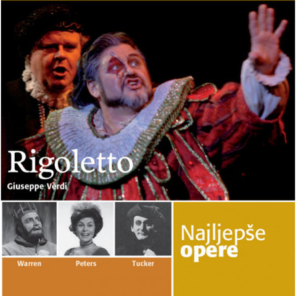 NAJLEPŠE OPERE RIGOLETTO PLUS CD 