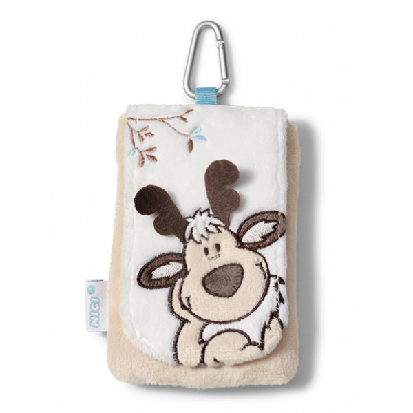 MOBILE PHONE BAG REINDEER PLUSH 