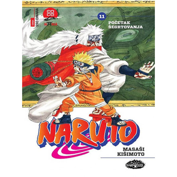 NARUTO 11 Početak šegrtovanja 