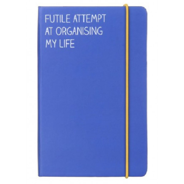 A6 FUTILE ATTEMPT NOTEBOOK BLUE 