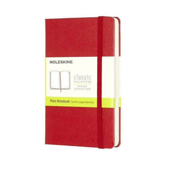 Notes MOLESKINE RED HARD  9x14 cm prazna 