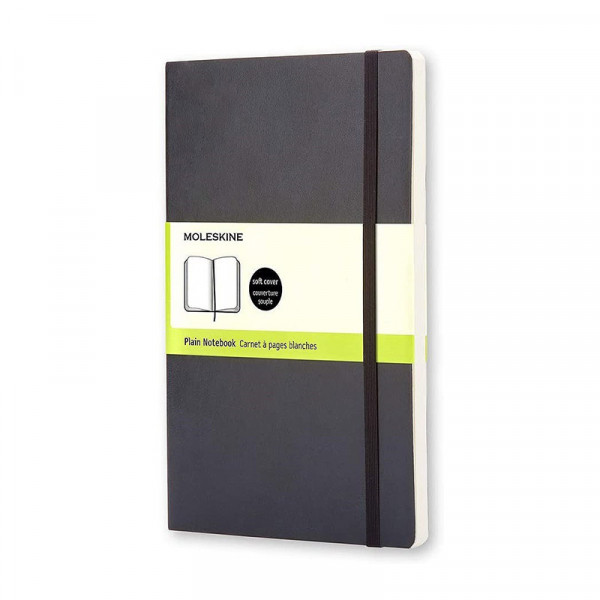 Notes MOLESKINE SOFT BLACK 9x14 cm prazna 