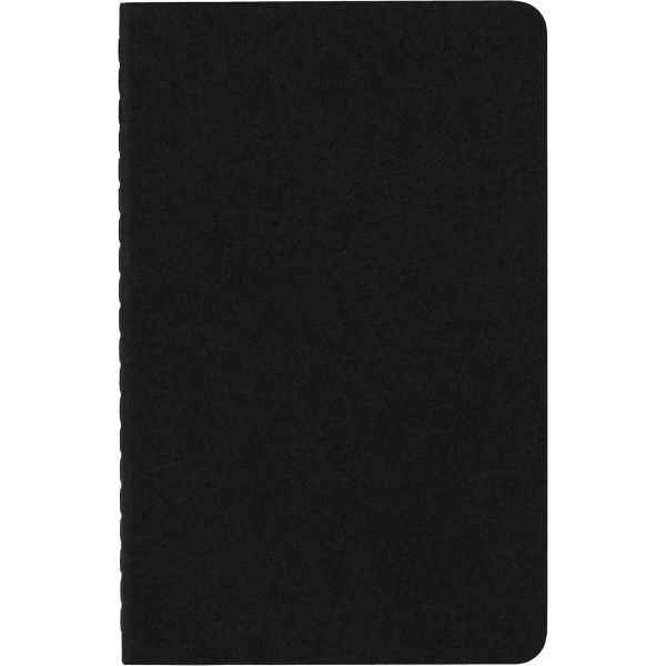 Set od 3 notesa 9x14cm MOLESKINE BLACK - 120 praznih listova 