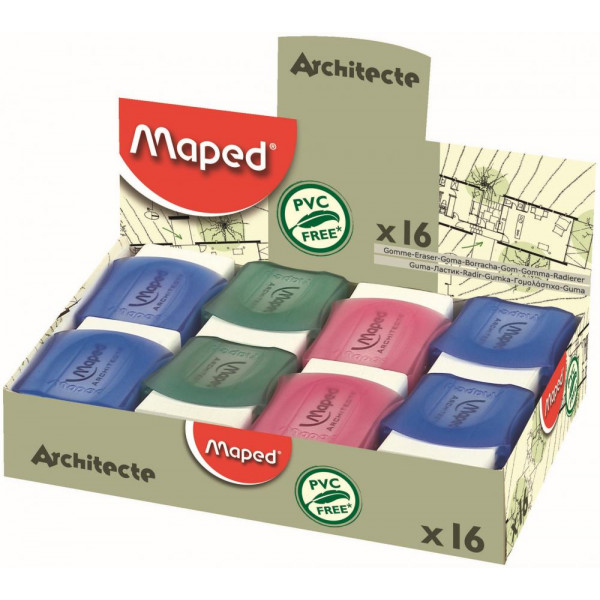 Gumica ARCHITECTE MAPED (više boja) 