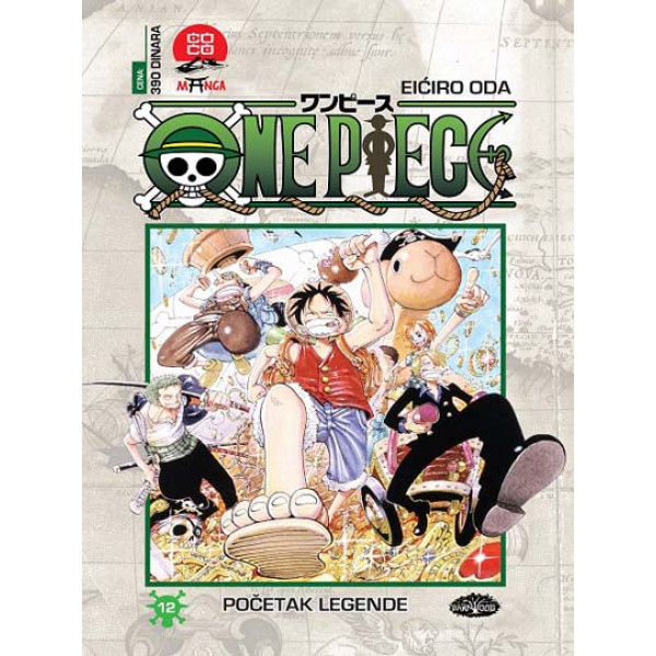 ONE PIECE 12 Početak legende 