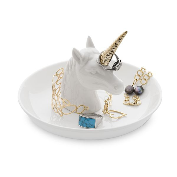 Stalak za Nakit RING HOLDER UNICORN XL WHITE CERAMIC 
