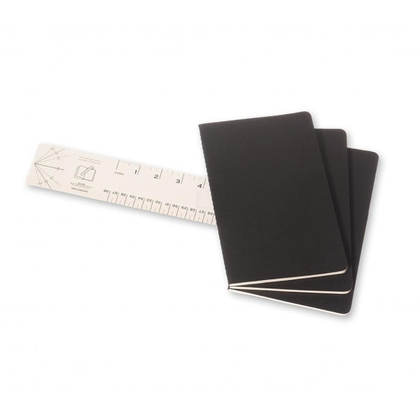 Set A5 notesa MOLESKINE BLACK - prazni listovi 