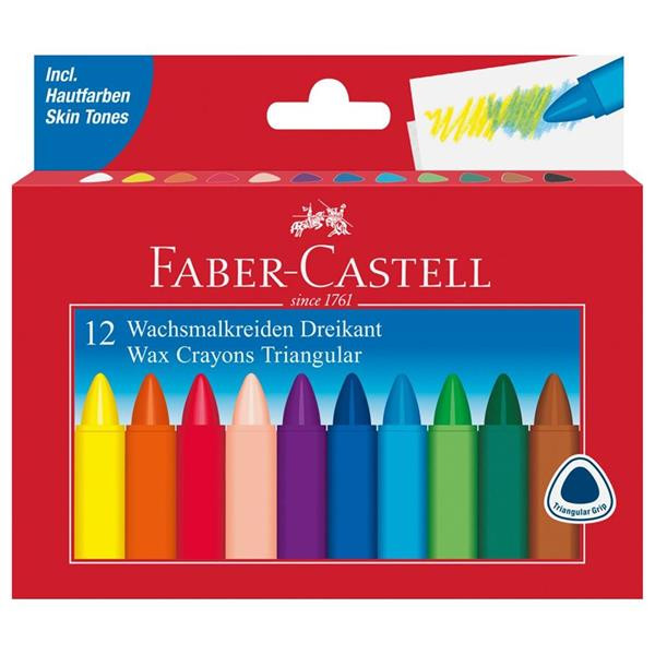 FABER CASTELL voštane boje 1/12 