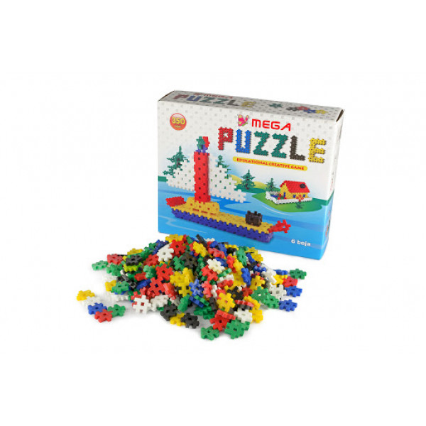 Plastične puzzle MEGA 