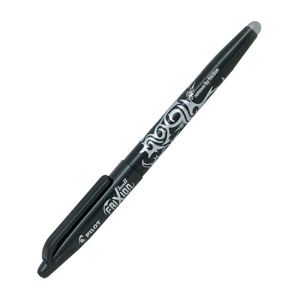 Roler gel olovka 0.7 PILOT FRIXION, Crna 