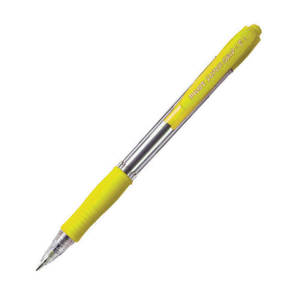Hemijska olovka 0.7 PILOT SUPER GRIP, Žuta 