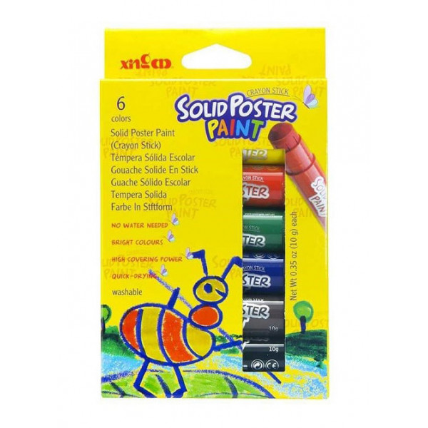 Tempere u stiku SOLID POSTER PAINT 1/6 SP6010 