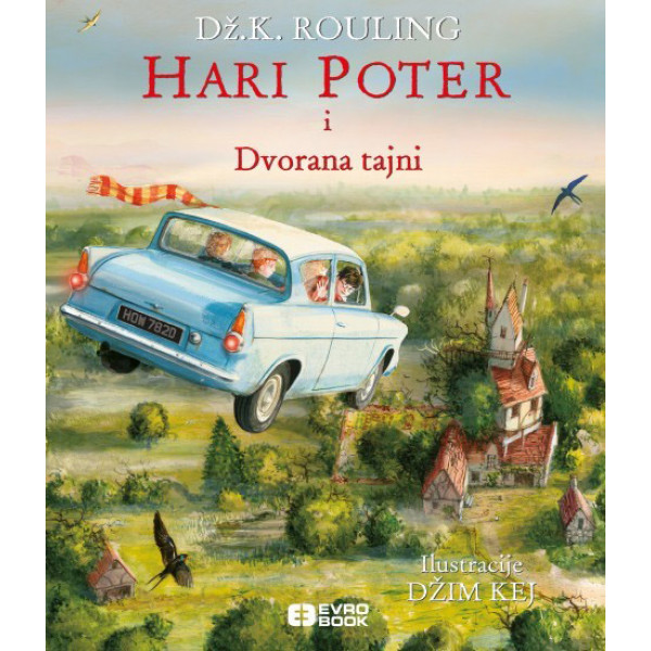 HARI POTER I DVORANA TAJNI ilustrovano izdanje 