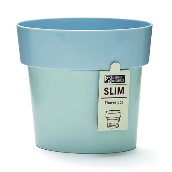 SLIM POT BLUE 