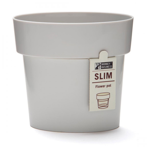 SLIM POT GREY 