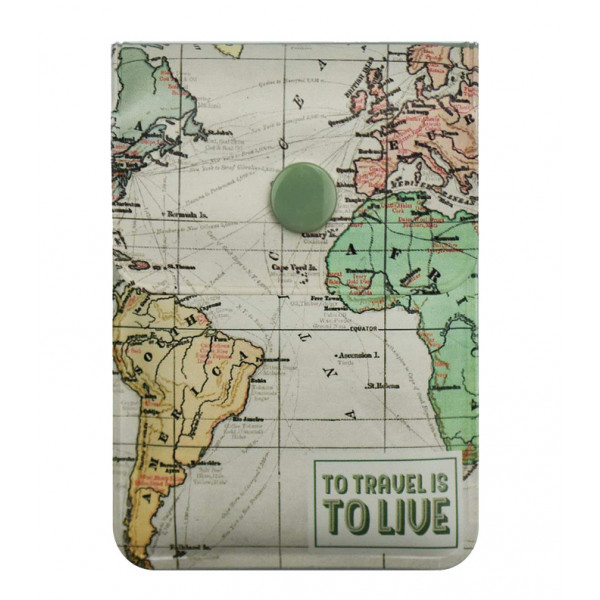 Džepna Pepeljara TAKE ME AWAY - POCKET ASHTRAY- TO TRAVEL IS TO LIVE 