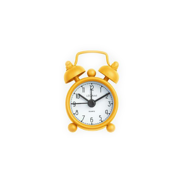 Budilnik MINI TICK TOCK ALARM CLOCK-YELLOW 