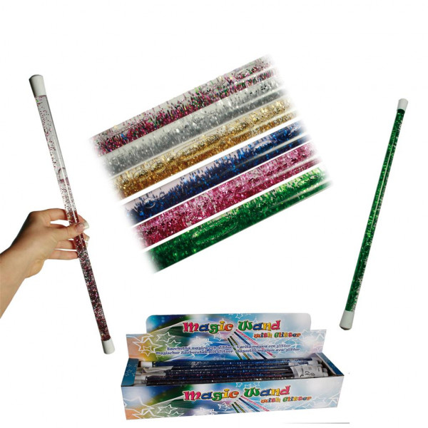 Magični štapić sa šljokicama 6 boja 