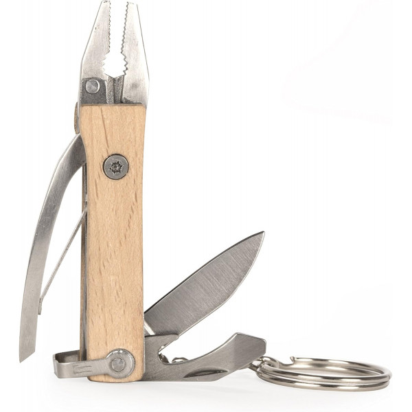 Džepni alat privezak KIKKERLAND (klešta, nožić, otvarač za flaše i mali šrafciger) 