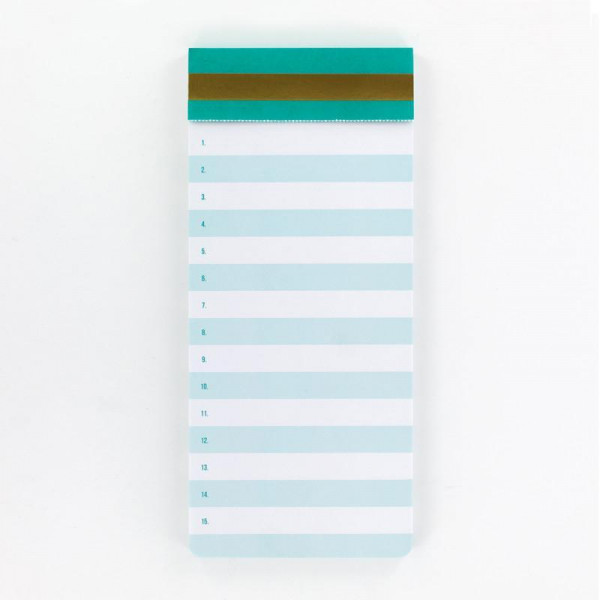 Podsetnik SHIMMER TEAL Stripe 