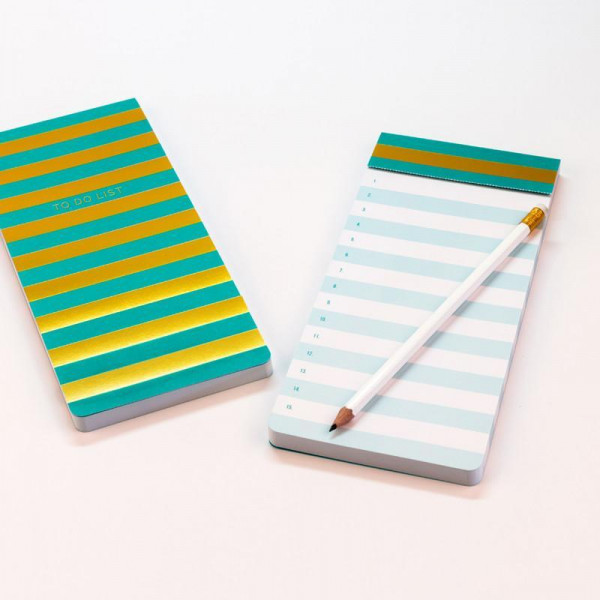 Podsetnik SHIMMER TEAL Stripe 