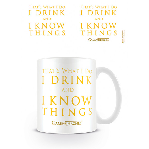 Šolja GAME OF THRONES I Drink And I Know Things 
