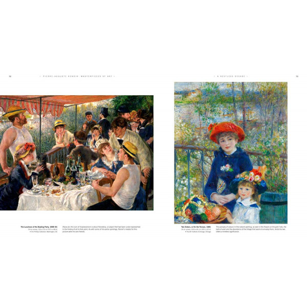 PIERRE AUGUSTE RENOIR MASTERPIECES OF ART 
