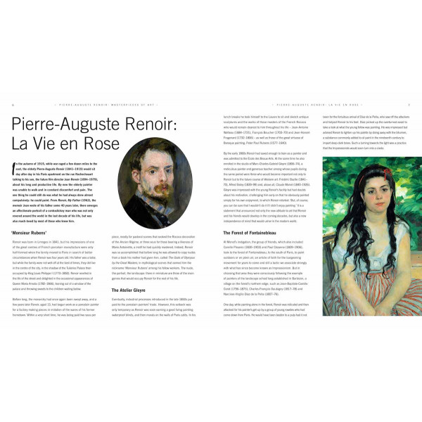 PIERRE AUGUSTE RENOIR MASTERPIECES OF ART 