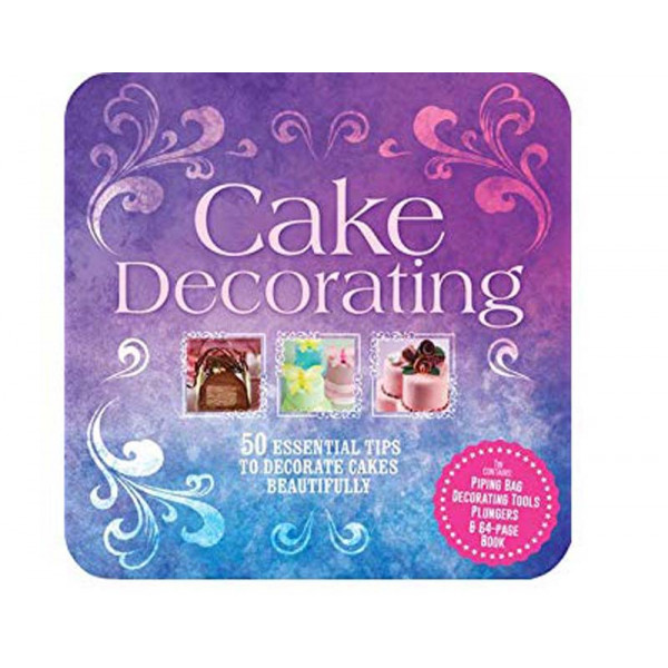 CAKE DECORATING TIN 