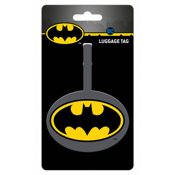 Tag za putnu torbu DC COMICS BATMAN LOGO LUGGAGE TAG 