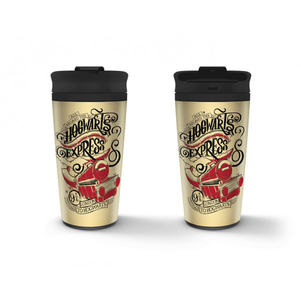 Šolja HARRY POTTER HOGWARTS EXPRESS METAL TRAVEL MUG 