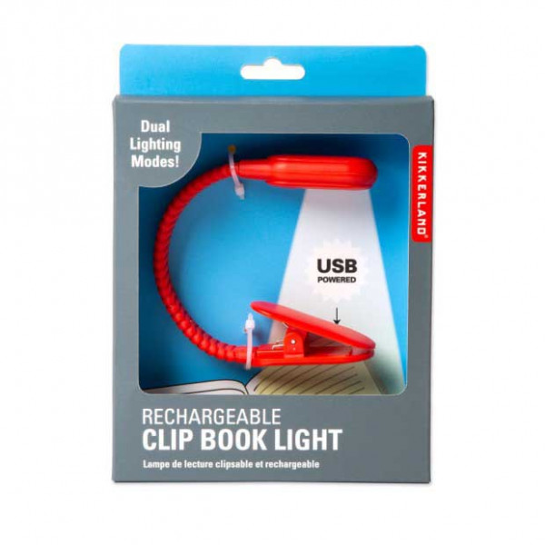 Lampica za čitanje CLIP BOOK LIGHT Crvena 