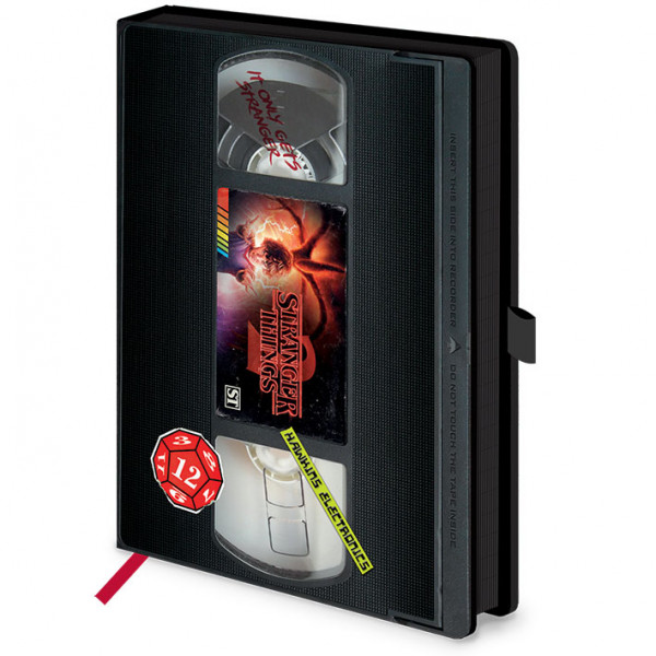 Notes Premium A5 STRANGER THINGS Season 2 VHS 