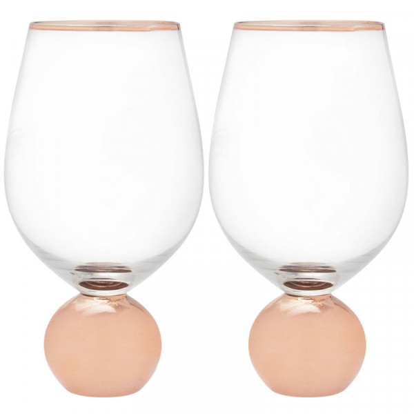 ROSE GOLD čaše za vino
