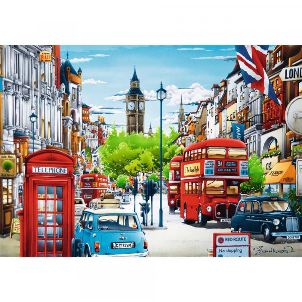 Puzzle TREFL London Street 1000 