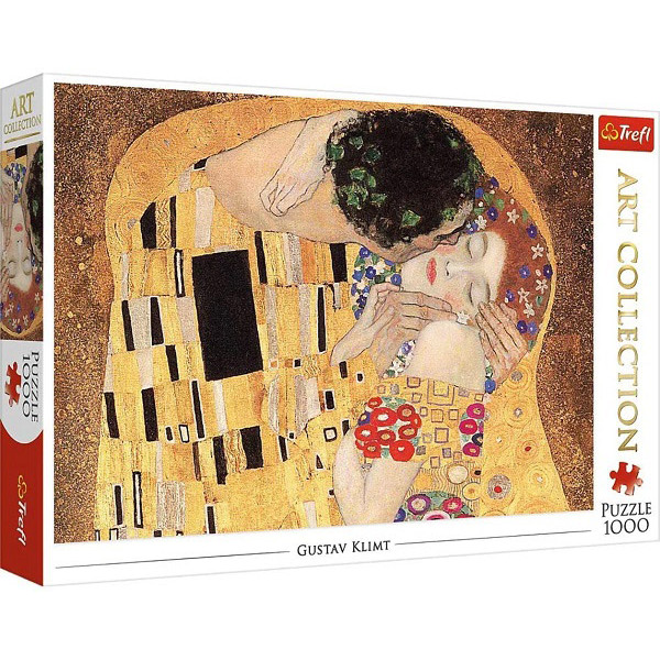 Puzzle TREFL Klimt Art The Kiss 1000 