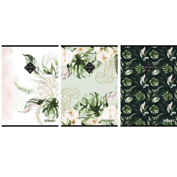 BOTANIC SVESKA A5/54/KVADRAT 