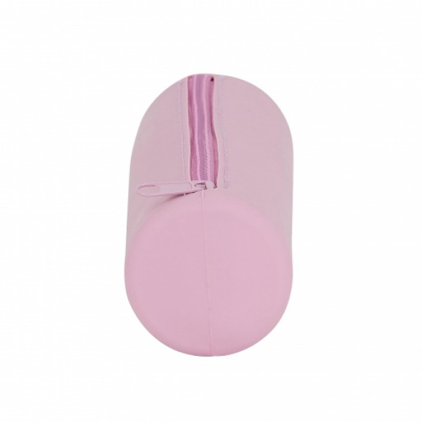 Školska pernica ROUND PENCIL CASES SILICONE PINK 