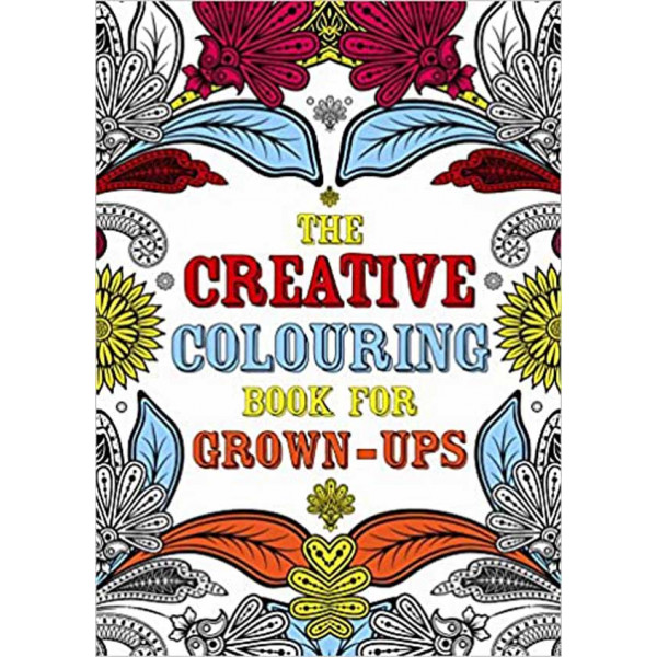 ART THERAPY Creative Colouring Book for Grown ups 