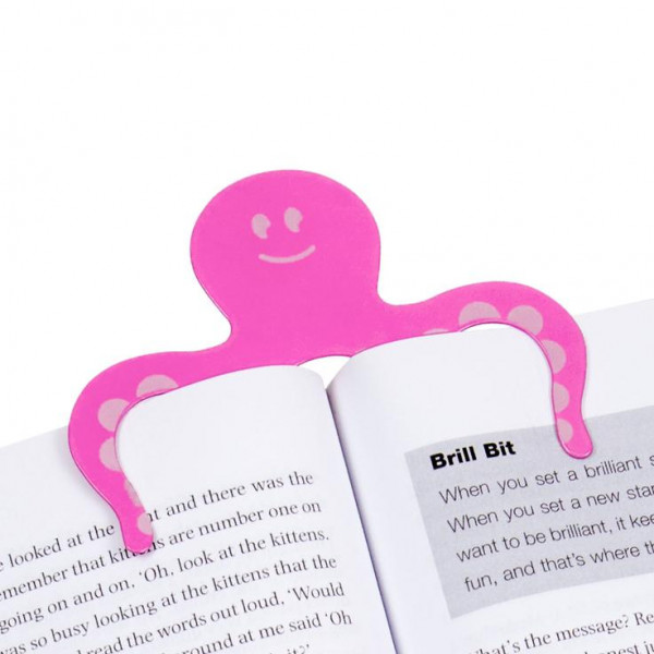 Bookmarker magnetni BOOKTOPUS PINK 