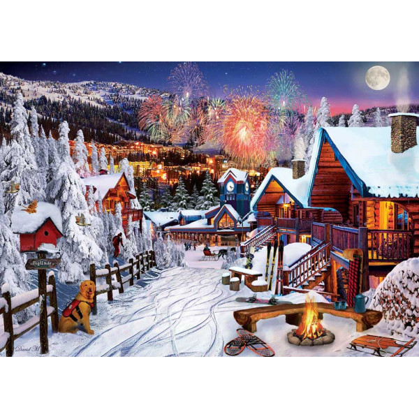 Puzzle WINTER PLAYGROUND 1000 kom 