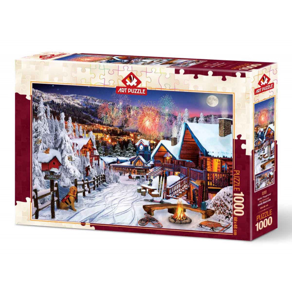 Puzzle WINTER PLAYGROUND 1000 kom 