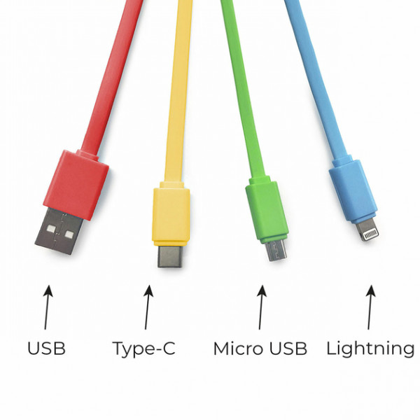 LINK UP MULTIPLE CHARGING CABLE RAINBOW 