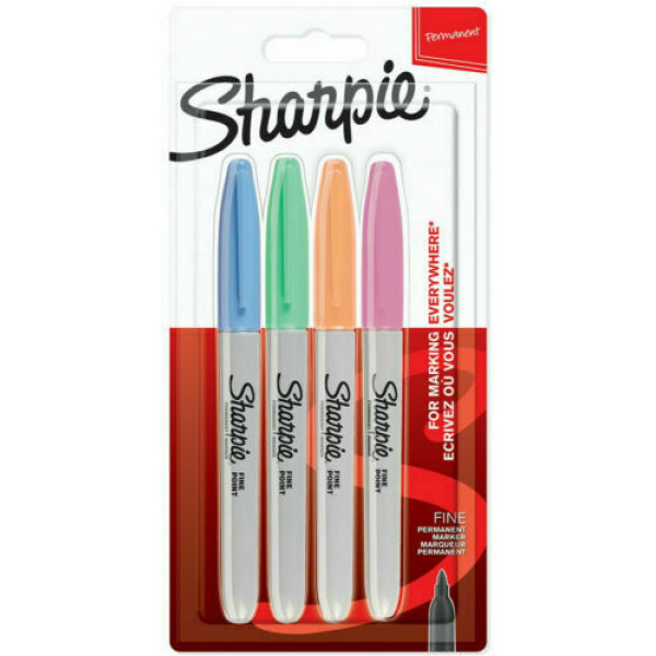 SHARPIE set markera PASTEL 4/1 