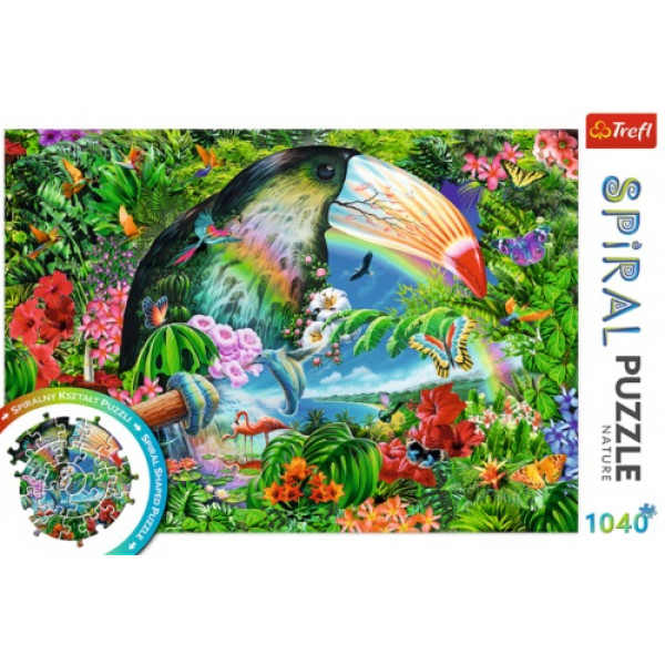 Puzzle TREFL Tropical animals 1040 kom 