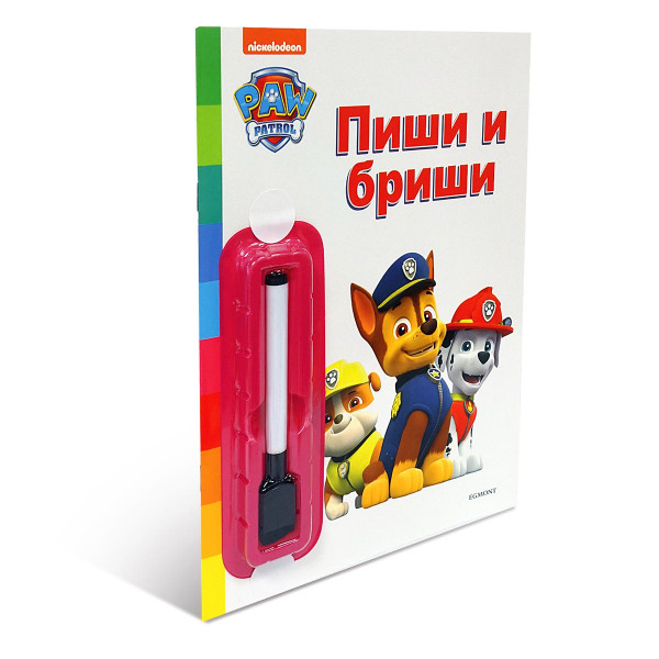 PAW PATROL PIŠI-BRIŠI 