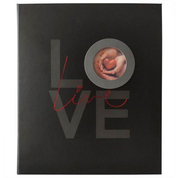 ALBUM LOVE,LIVE - BLACK 