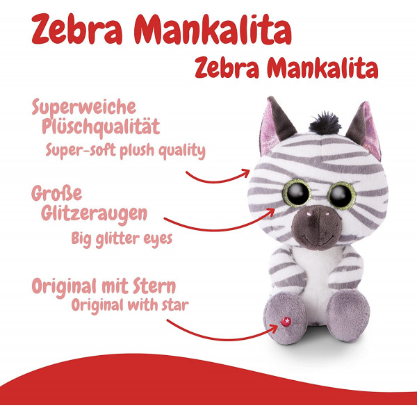 Plišana igračka GLUBSCHIS Zebra Mankalita 25 cm 