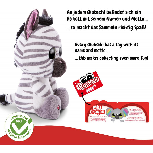 Plišana igračka GLUBSCHIS Zebra Mankalita 25 cm 