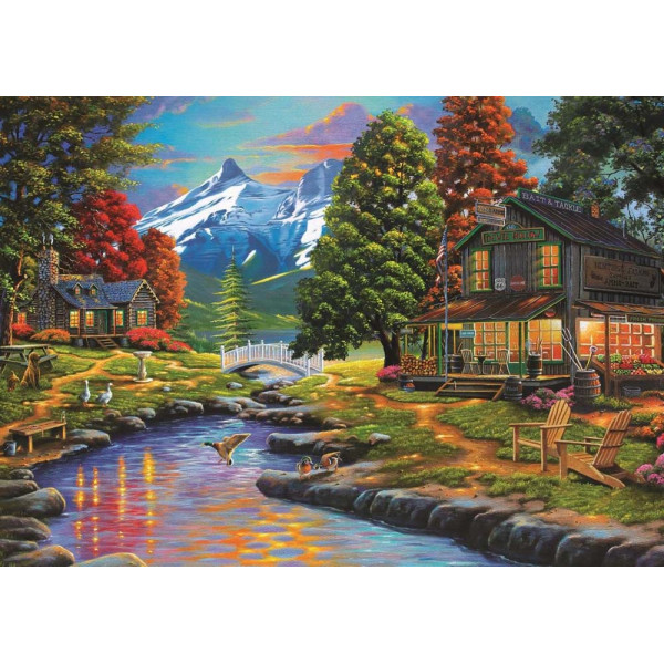 Puzzle TWO SHORES A FOREST - 2000 kom 